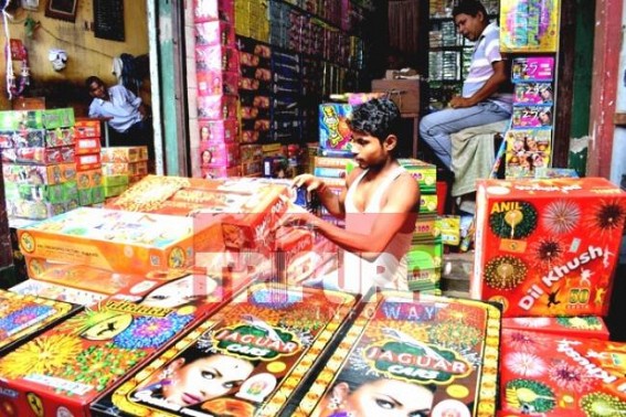 Delhi can't, but Tripura will enjoy Fire Crackers in Diwali